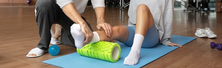 Amélioration de la mobilité de la cheville grâce aux auto-massages